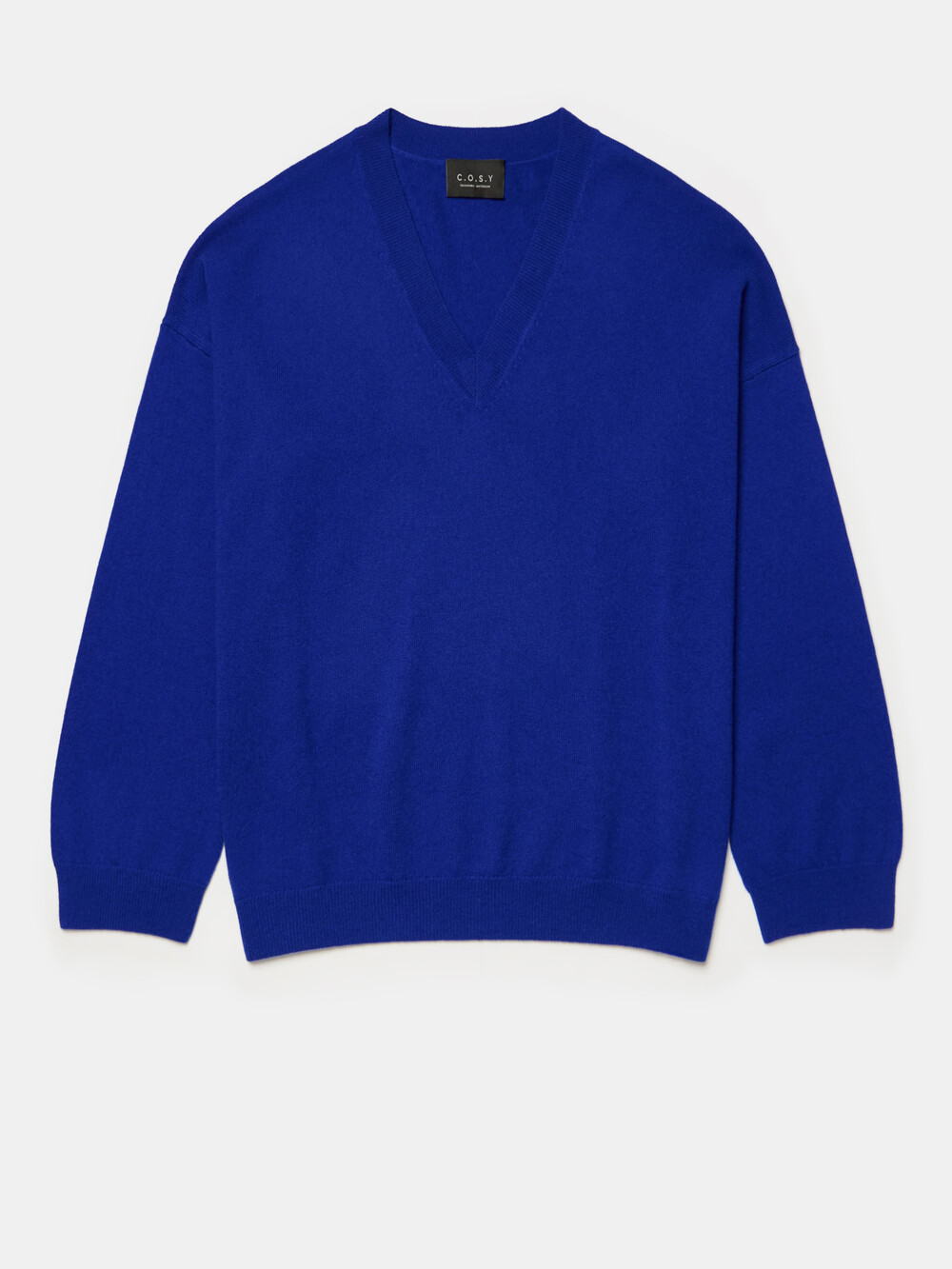 Cosy V-Neck Berlin Blue