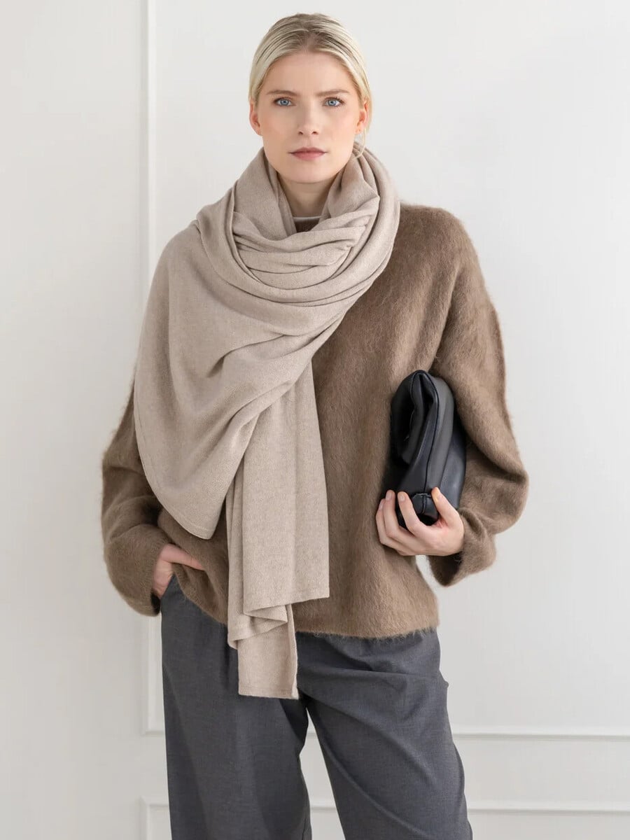 Sjaal Cosy Chic Sand Melee