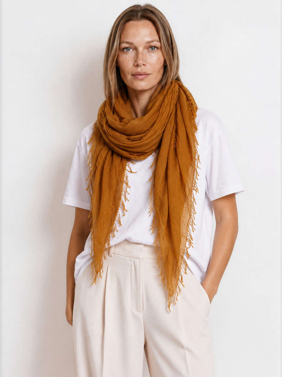 Sjaal Cosy Cashmy Pumpkin Spice