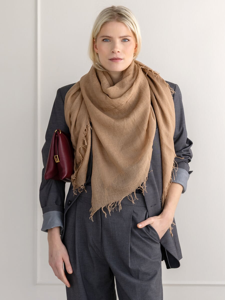 Sjaal Cosy Cashmy Sesame