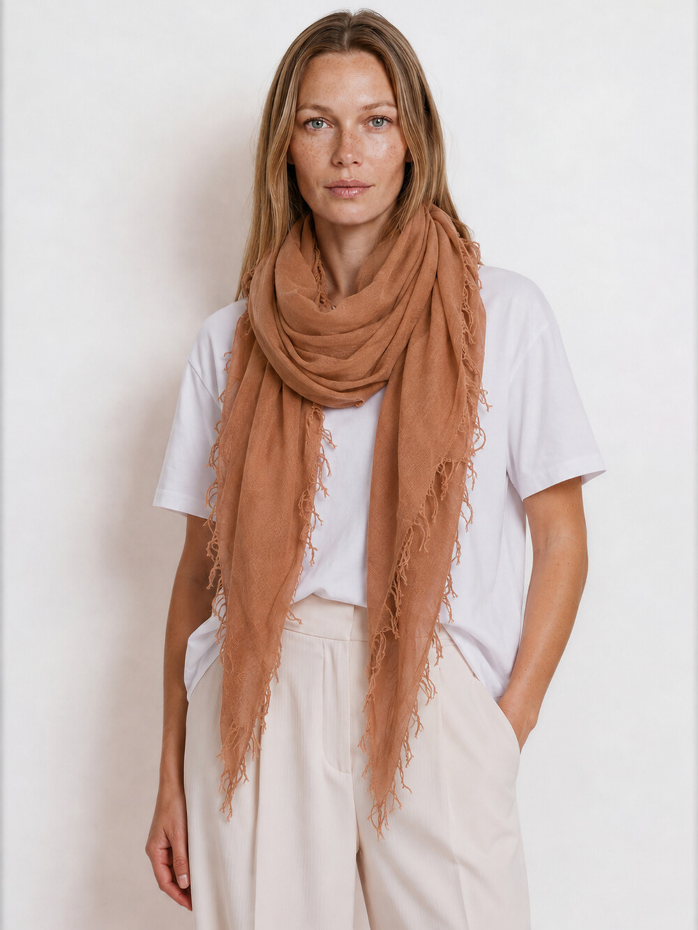 Schal Cosy Cashmy Toasted Nut