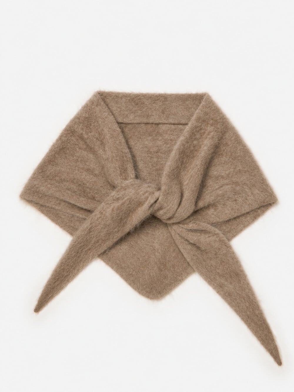 Cosy Triangle 100% Brushed Cashmere Autumn