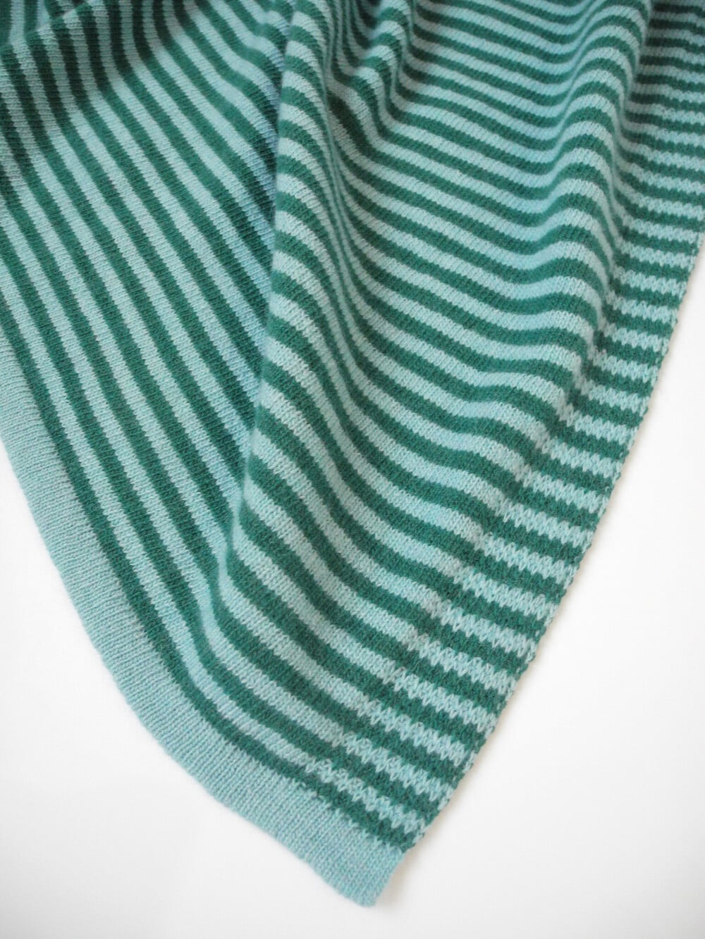 Sjaal Cosy Chic Stripes Aqua - Green and Mean