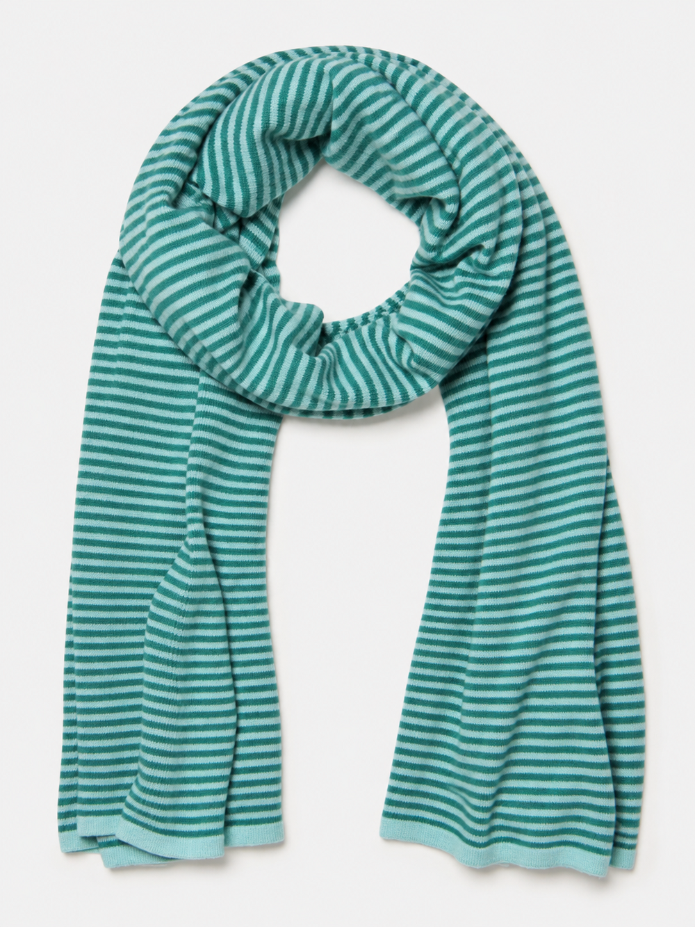 Sjaal Cosy Chic Stripes Aqua - Green and Mean