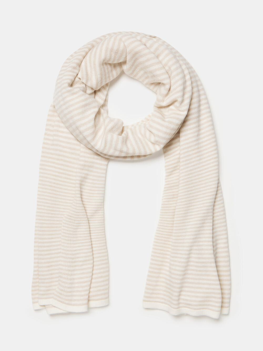 Sjaal Cosy Chic Light Sand / Creamy White