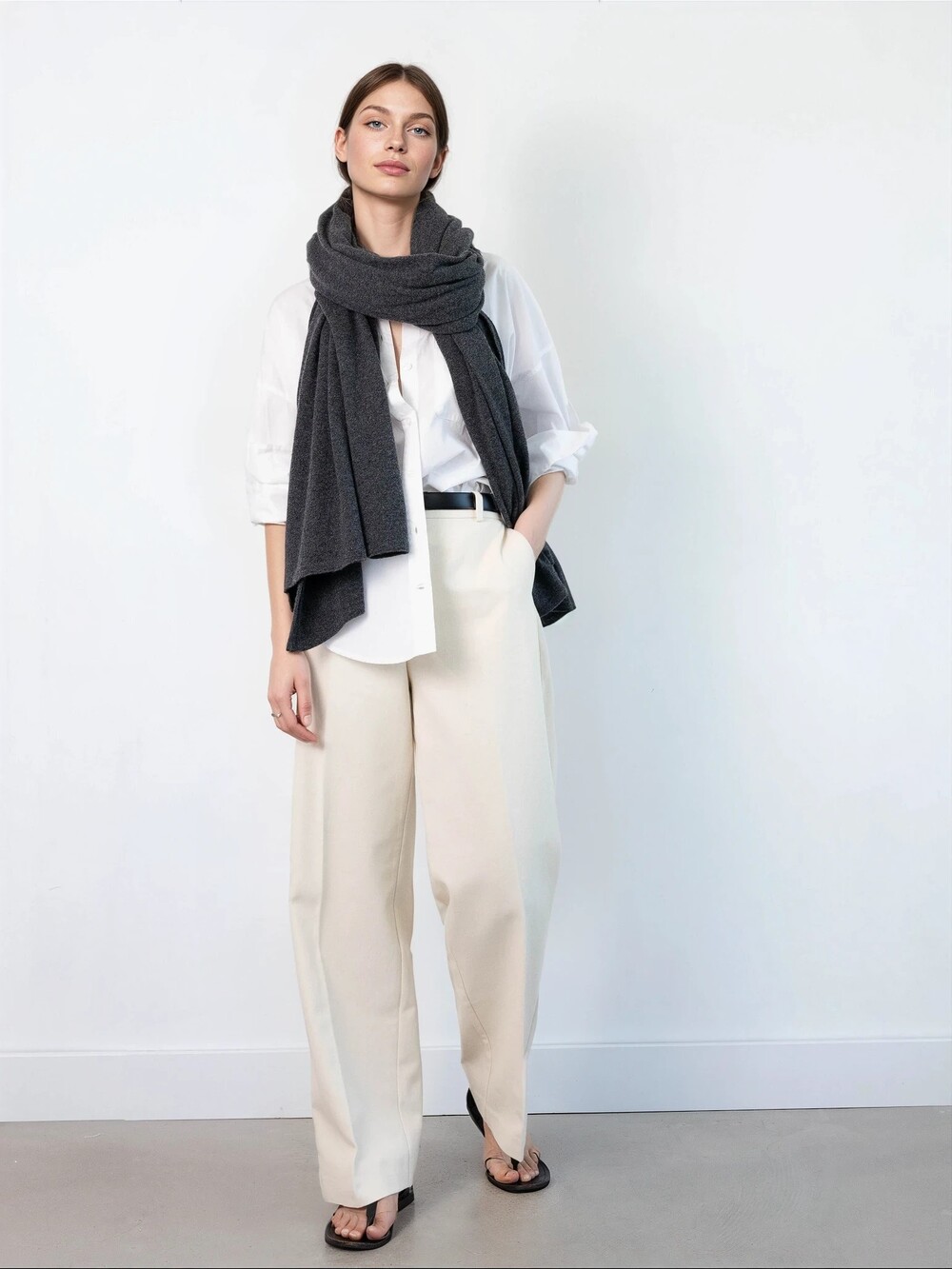 Sjaal Cosy Chic Antracite