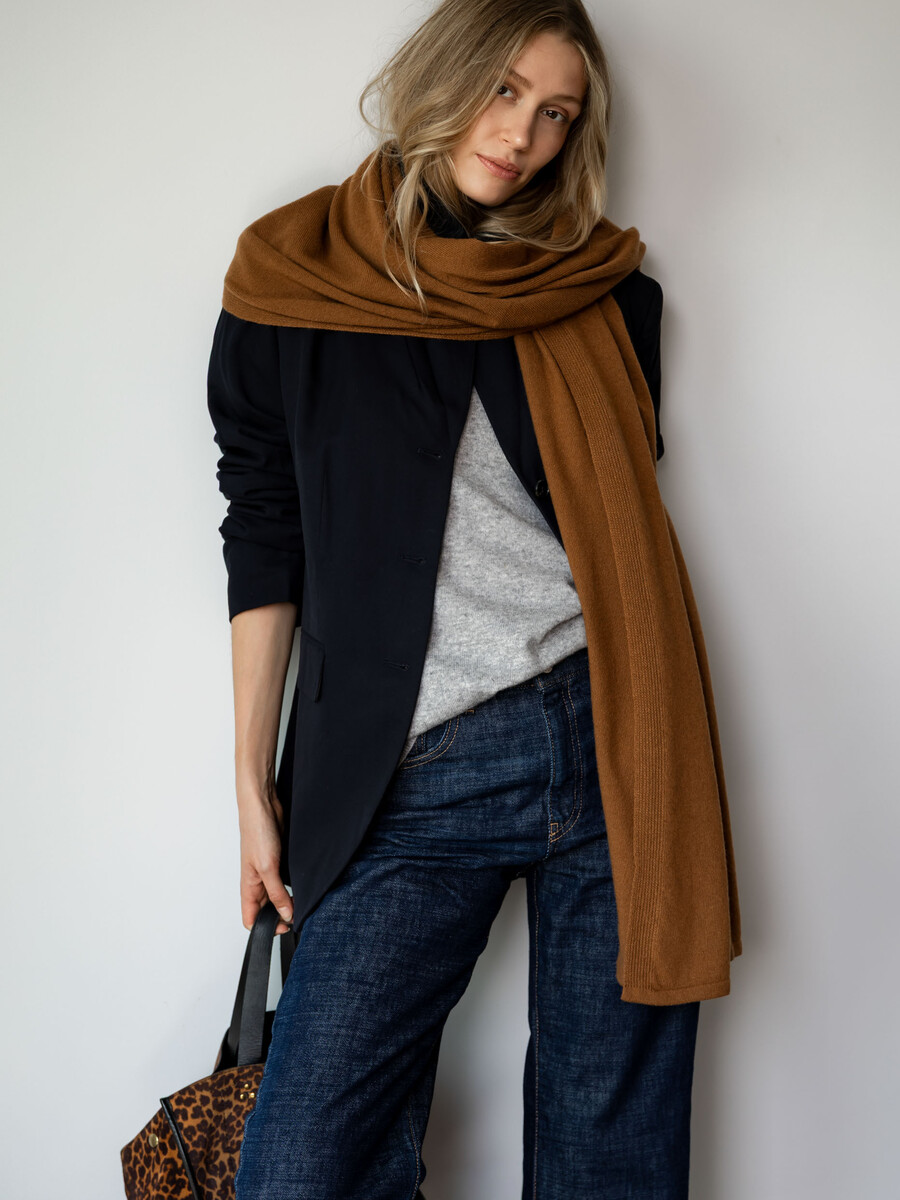 Travel Wrap Cosy Chic Toffee
