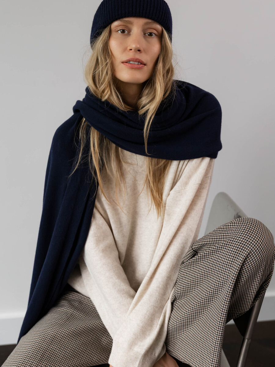 Schal Cosy Chic Navy Blue