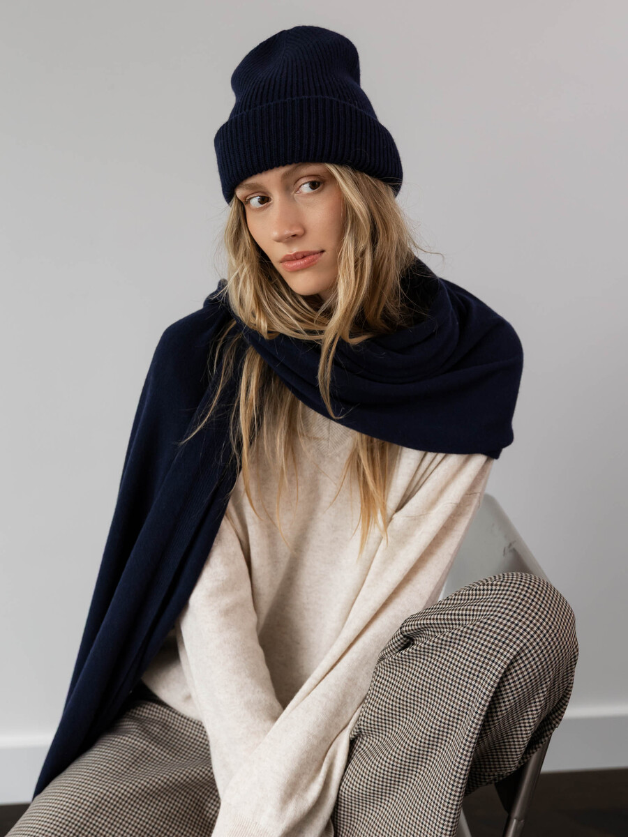 Cosy Beanie Navy Blue