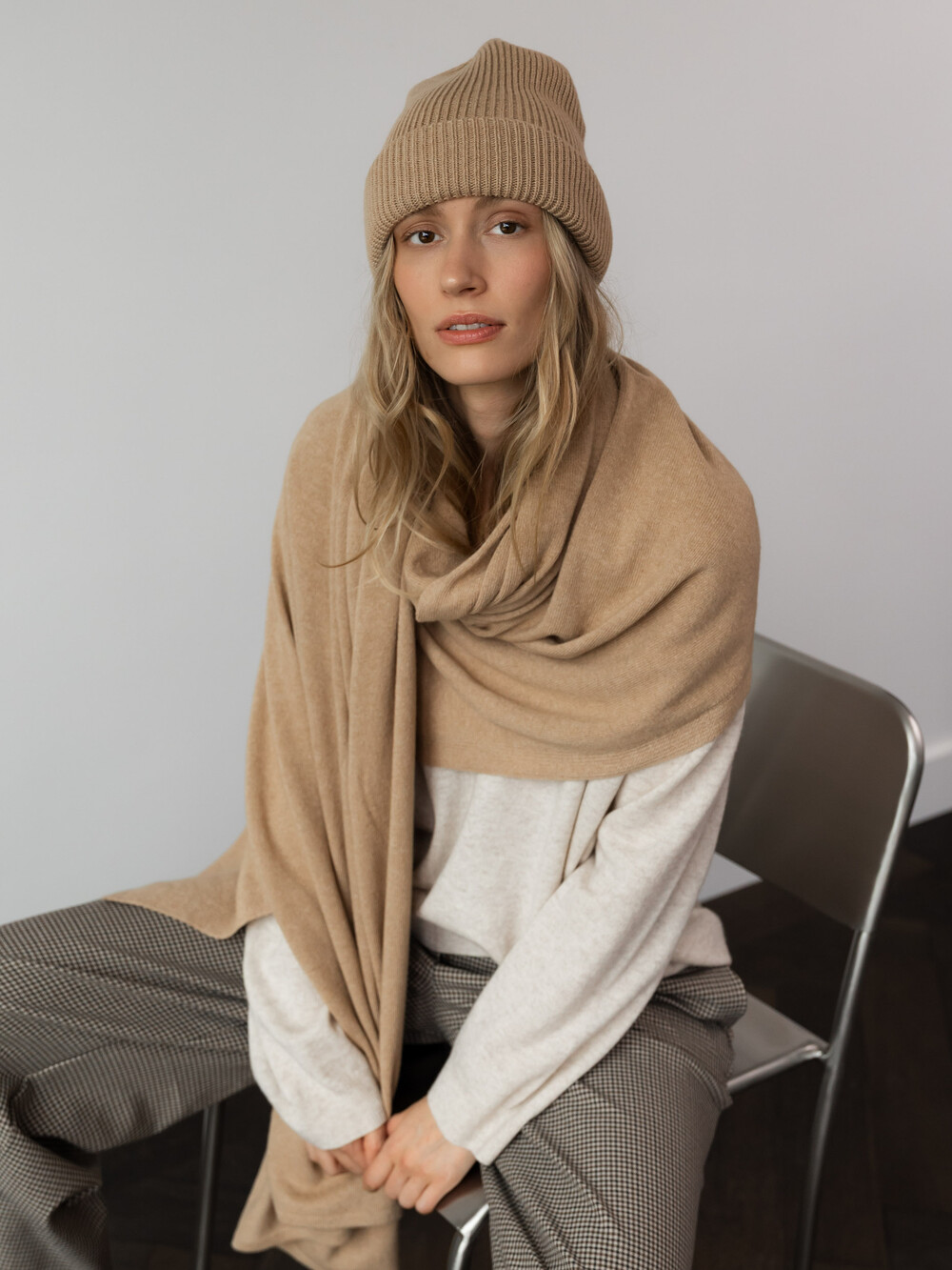 Schal Cosy Chic Camel Beige