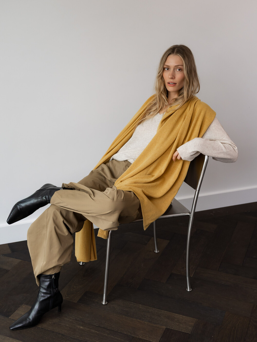 TravelWrap Cosy Chic Mustard