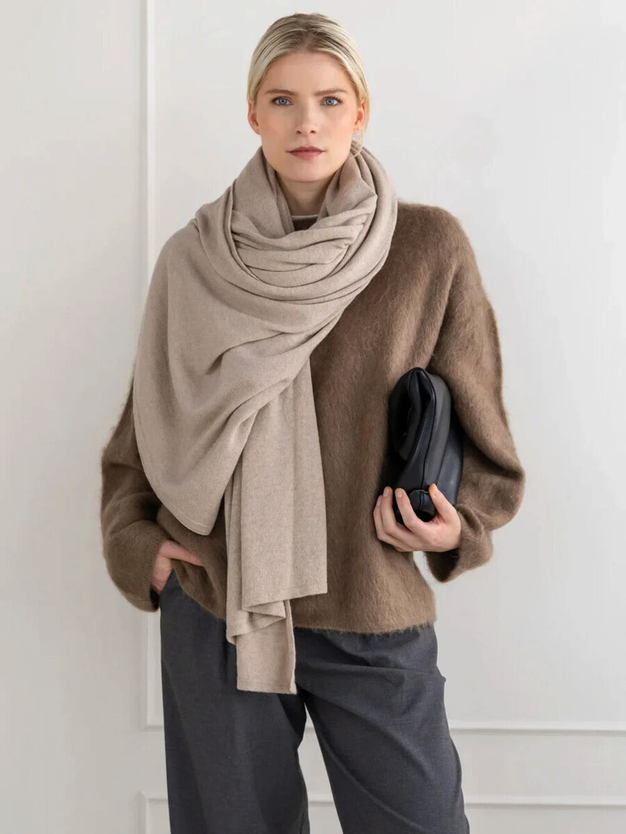 TravelWrap Cosy Chic Sand Melee