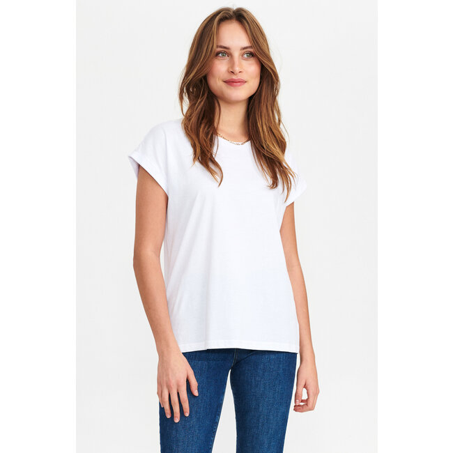 NUBEVERLY T-SHIRT Bright White