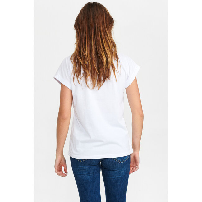 NUBEVERLY T-SHIRT Bright White