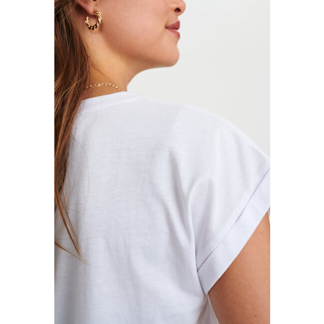 NUBEVERLY T-SHIRT Bright White