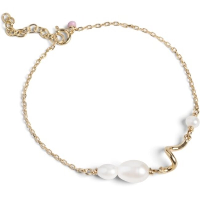 Pearlie Twist Bracelet Pearl