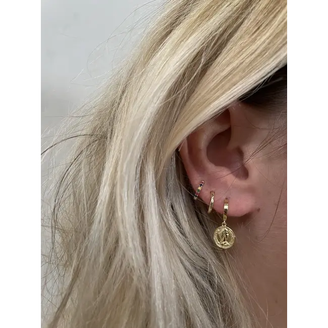 JEANNE MINI EARRING Gold