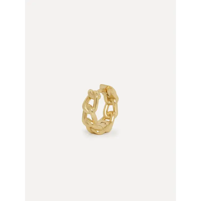 JEANNE CHAIN EARRING Gold