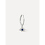 Les Soeurs JEANNE EVIL EYE EARRING Silver