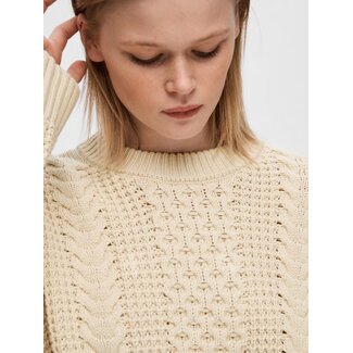 Selected Femme BRIANNA KNIT Birch