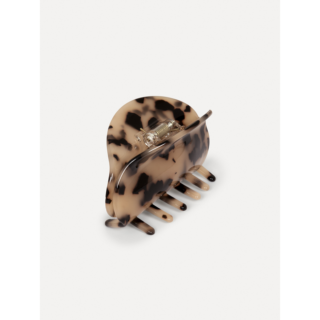 RESIN HAIR CLIP CLAW M Light Tortue