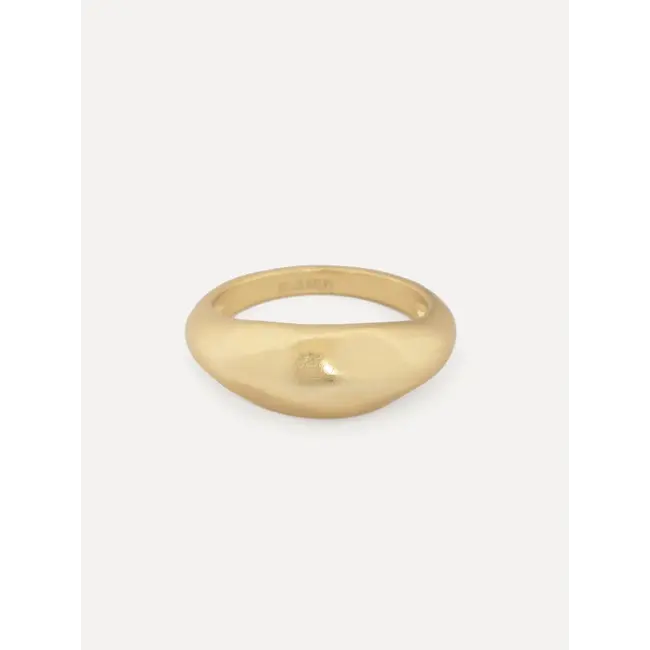 GIOIA HAMMERED RING Gold
