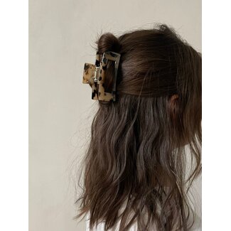 Les Soeurs RESIN HAIR CLIP M Light Tortue