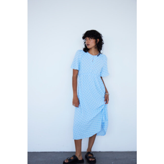 SABELLA DRESS Chambray Blue