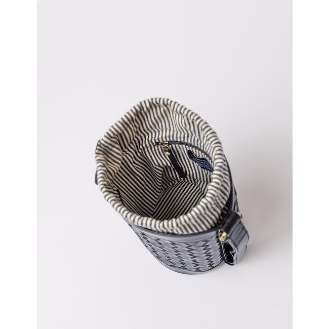 ZOLA WOVEN BAG Black