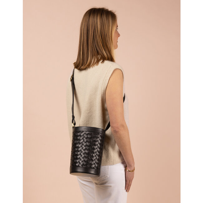 ZOLA WOVEN BAG Black