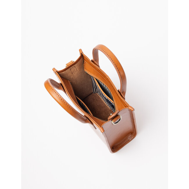 JACKIE MINI BAG Cognac