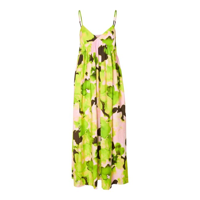 HELINDA STRAP DRESS Lime Green