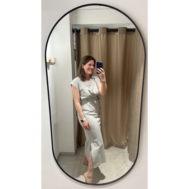 ESSENTIAL DRESS Light Grey Melange