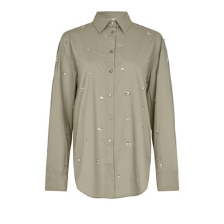 Second Female CALLI SHIRT Vintage Khaki