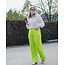CONSTANZA CUPRO PANTS Lime Green