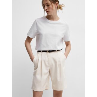 Selected Femme SELFINA SHORT Birch