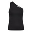 RIETTA ASYM TANK TOP Black