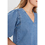 TORONTO BLOUSE Medium Blue Denim