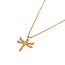 DRAGONFLY NECKLACE Gold