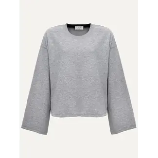 Les Soeurs ALINE LONGSLEEVE SHIRT Grey