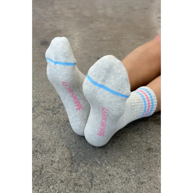 GIRLFRIEND SOCKS Bright Grey