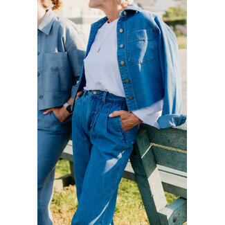 Les Soeurs ALINE LONGSLEEVE SHIRT White