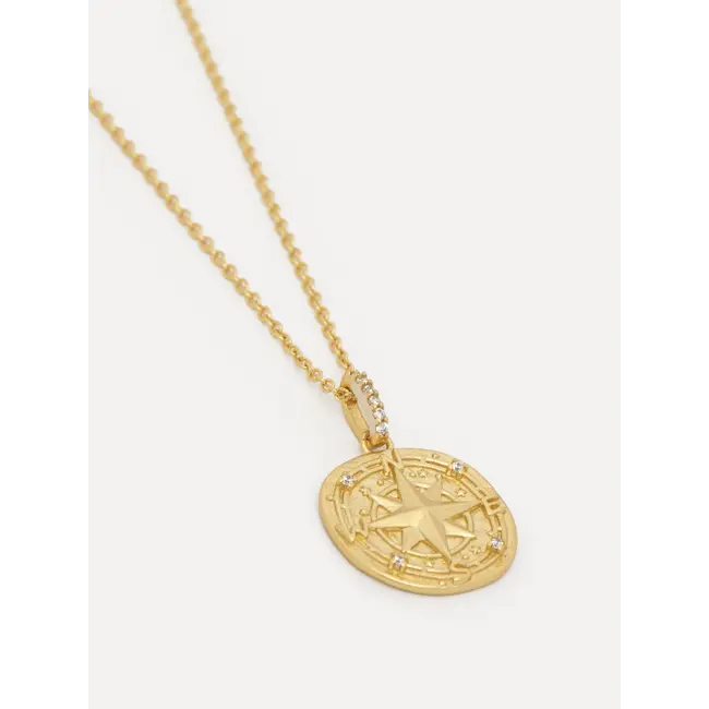 ROSA WIND ROSE NECKLACE Gold