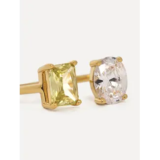 Les Soeurs GIOIA DOUBLE GEM RIG Gold