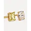 GIOIA DOUBLE GEM RIG Gold