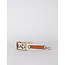 COGNAC WHITE STRAP