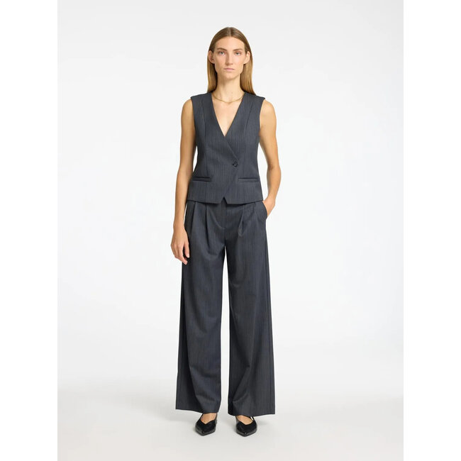 FENIA EXTRA WIDE PANTS Steel Gray