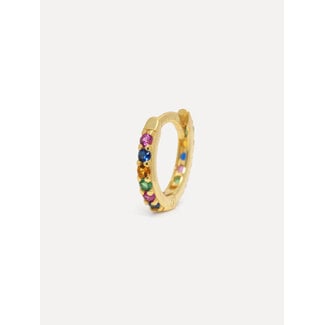 Les Soeurs JEANNE STRASS EARRING Multicolor