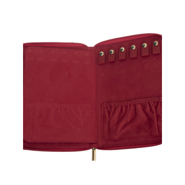 MAE JEWELRY POUCH Red
