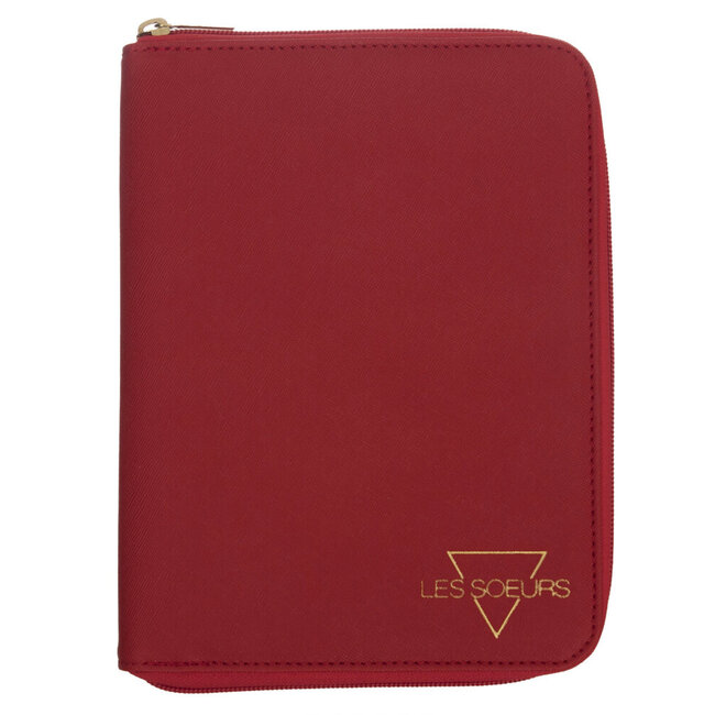 MAE JEWELRY POUCH Red